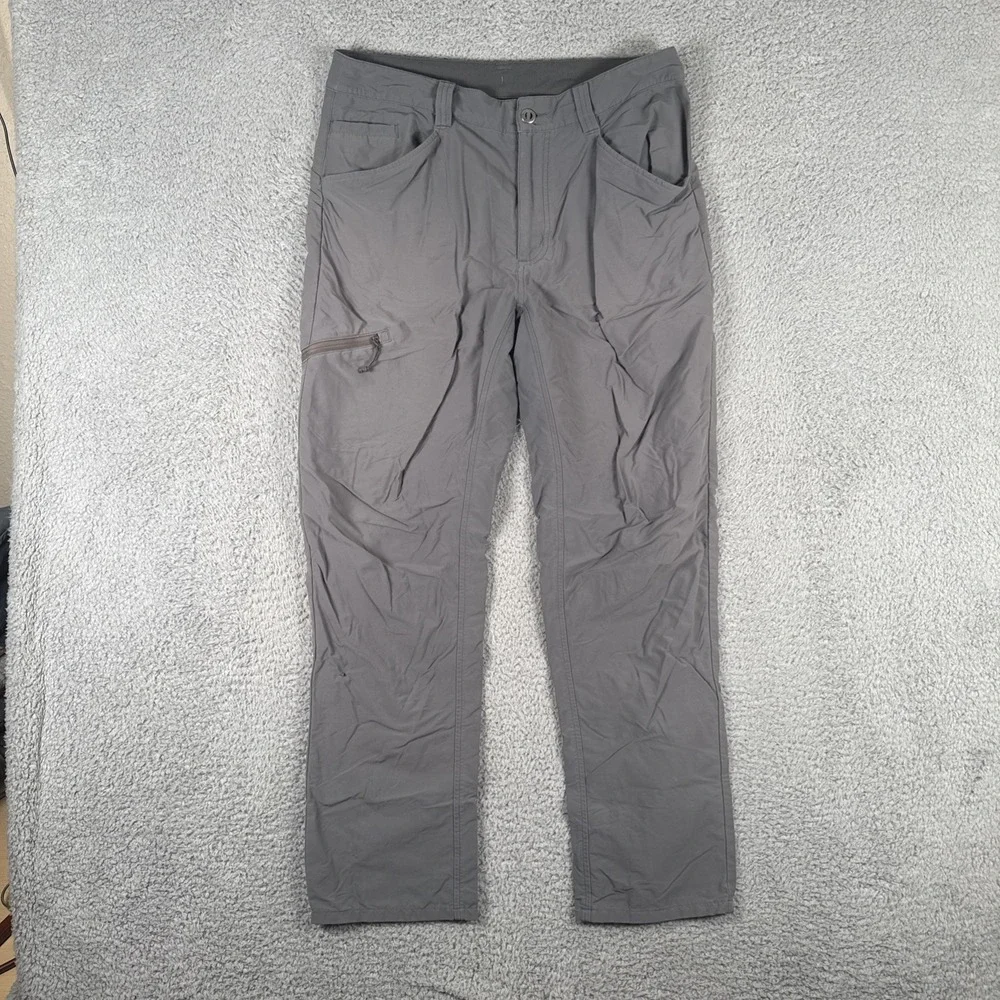 Patagonia Pants Mens 33 (34x30) Gray Quandary Forge Hiking Tech Outdoor